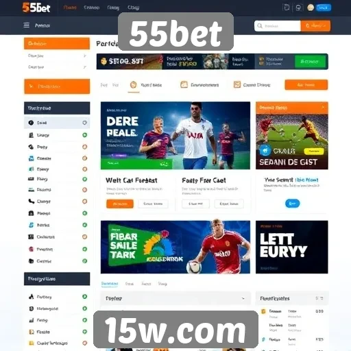 Avaliação da interface e usabilidade do site 55bet