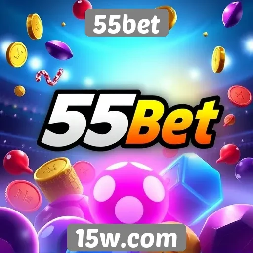 Variedade de jogos disponíveis na 55bet